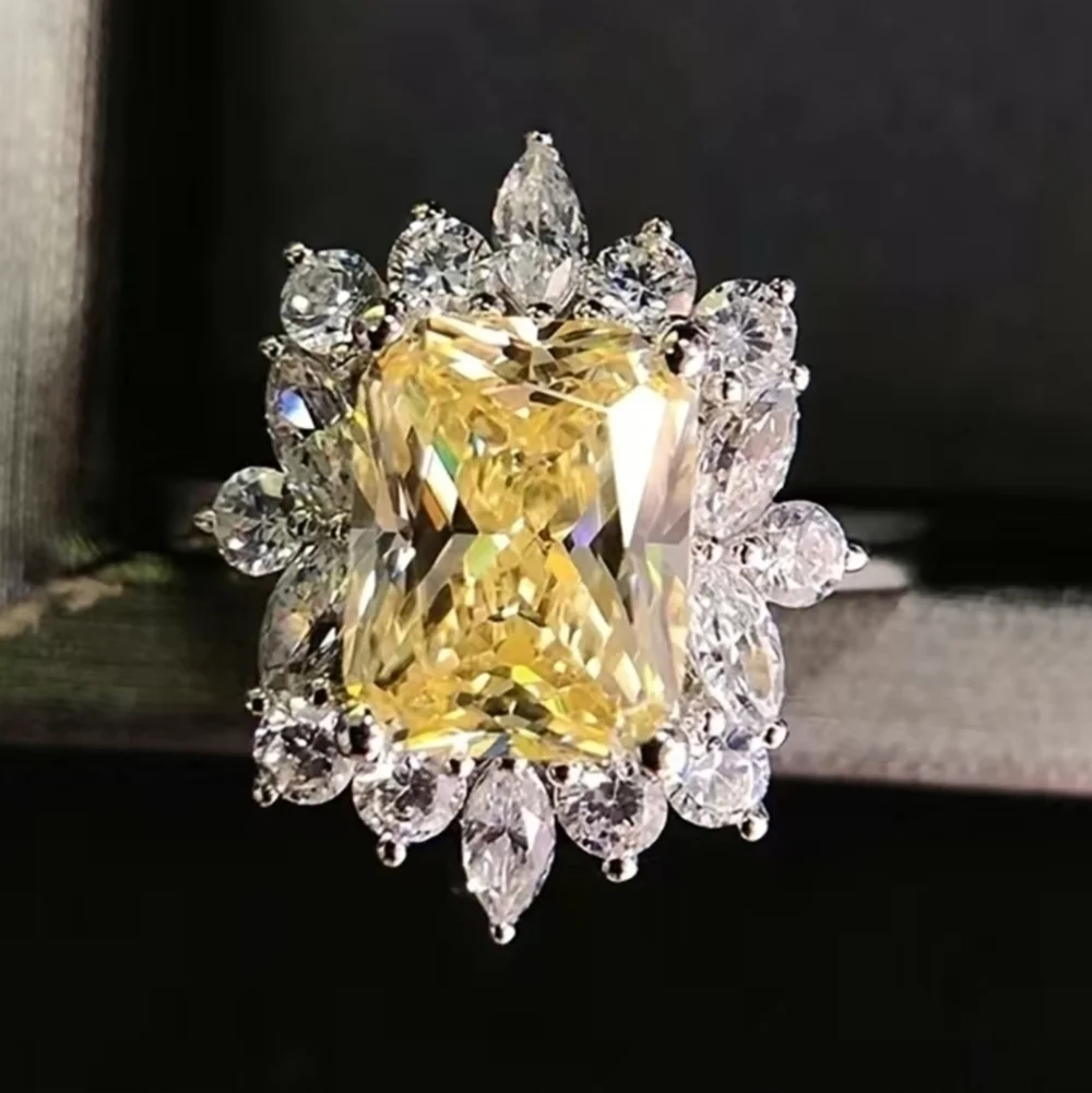 New beautiful yellow ring